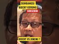 ROCKY GERUNG | BERI SUMBANGSI BESAR PADA NEGARA !!  #rockygerung #politik #shorts