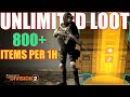 DO THIS NOW ! NEW GAME BREAKING LOOT CAVE - Best SOLO Farming Method | The Division 2 Unlimited Loot