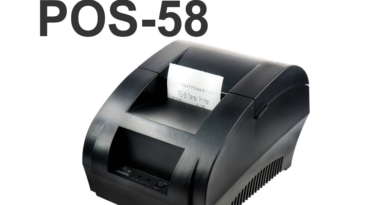 Pos 58 Printer Driver - Homecare24