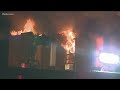Massive fire breaks out at apartments in Atlanta's West End