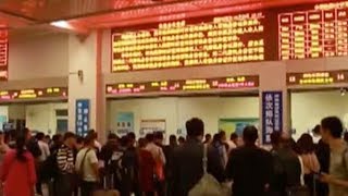 China's railway network braces for Golden Week crush