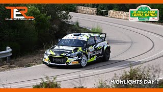 TER - Tour European Rally 2022 Round 6 - Rally Terra Sarda - Highlights Day 1