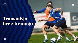 LIVE | Pierwszy trening piłkarzy Lecha Poznań na zgrupowaniu w tureckiej Larze