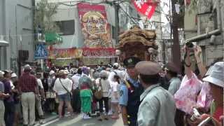 2012年　天神祭　本宮①　陸渡御列