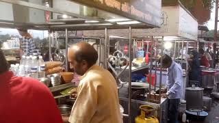 Krishna Ghat Chowpatty in Karad with dabeli,bhel and pav bhaji Very tasty Dosa and panipuri