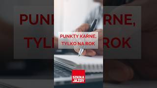 Punkty karne, tylko na rok - Fakty OSK