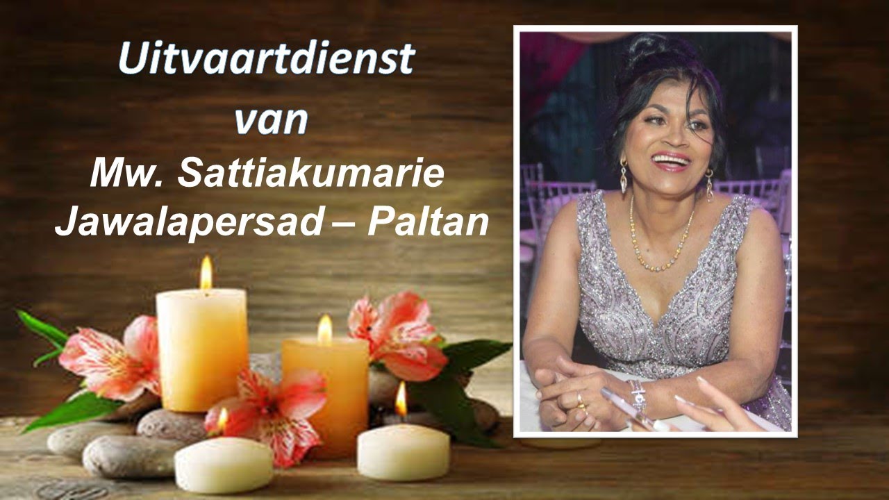 Livestreaming Uitvaartdienst En Crematie Van Mw Sattiakumarie