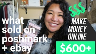 $600+ Sales What Sold on Poshmark & eBay November 2, 2020 | Make Money Online Side Hustle