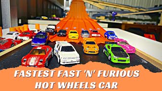 Fastest fast and furious hot wheels car drag race