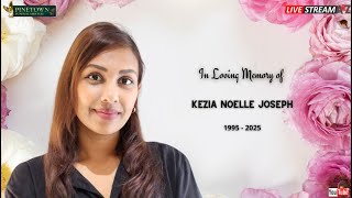 The Funeral Service of Kezia Noelle Joseph