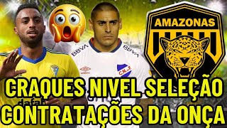 AMAZONAS FC CONTRATA DOIS ESTRANGEIROS | CAPITÃO DE SELEÇÃO E UM JOGADOR DE LIBERTADORES #amazonasfc