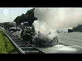 auto in brand op de a12 woerden.tv