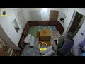 time lapse of kotatsu in iran mazandaran province sari city cozy winter room