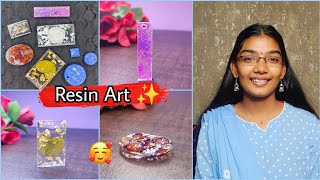 Resin Art in Tamil நினைக்கும் போதெல்லாம் இனிக்கும் வண்ணப்பதக்கங்கள் Epoxy Resin Art