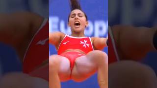 oops ! 😱 Moments In Womens Pole Vault  - Sana GRILLO Beautifull #shorts