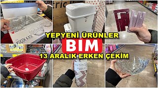 BİM'E YENİ GELEN ÜRÜNLER💃/13 ARALIK ERKEN ÇEKİM💃/BİM AKTÜEL BU HAFTA KAÇMAZ😍/DOLU DOLU BİM😍/ YOK YOK