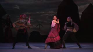 Gypsy dance. Opera and ballet