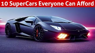 10 Cheapest Supercars Offering Incredible Performance - lexury cars - 2024 Toyota Land Cruiser 2024