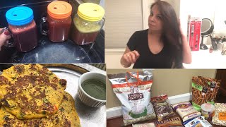 Indian NRI Mom Productive Morning To Afternoon Routine With Healthy Breakfast Recipe / NRI VLOG