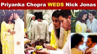 Priyanka Chopra & Nick Jonas Roka Engagement Ceremony In Mumbai | Inside Pics