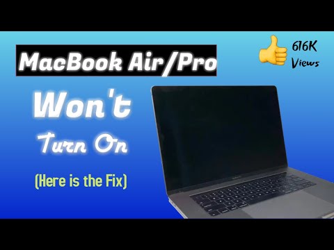 MacBook Air/Pro Won't Turn On? Problem Fixed