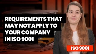 Understanding the Applicability of ISO 9001 Requirements | QMS Certification