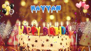 HAYYAN Birthday Song – Happy Birthday Hayyan