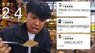 Eating at Pasay's Worst-Reviewed Restaurant on Google Map