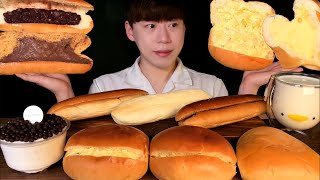 SUB) 나폴레옹 제과점 빵 먹방 ASMR 투박한 빵의 정석!🥐🥯 유명한 샐러드빵, 크림빵, 통팥빵 등 NAPOLEON BAKERY BREAD MUKBANG