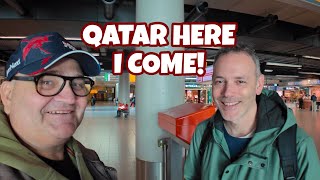 Dag 1 vertrek naar Qatar \u0026 koffie met Lucas! 😀