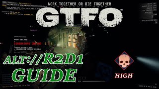 Bring The Cells, Lower The Fog, And Run To Extraction! - GTFO ALT://R2D1 Guide