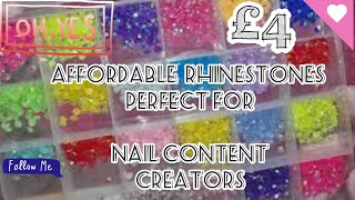 AFFORDABLE SHEIN RHINESTONES 😱 UNDER £5 | GORGEOUS BLING | SILICONE MOULDS THAT ACTUALLY WORK !!