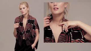 SIMONS - Collections avec/with Toni Garrn