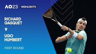 Richard Gasquet v Ugo Humbert Highlights | Australian Open 2023 First Round