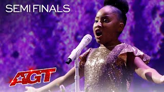 9-Year-Old Victory Brinker Sings a BEAUTIFUL Rendition of "Nessun Dorma" - America's Got Talent 2021