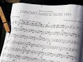 Concert March from 1941 - John Williams, Arr. Steve Sykes, Banda Municipal de Música Vélez-Málaga