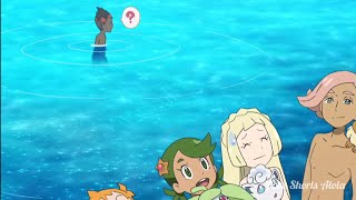 Marowak Scared to Dive in the Water