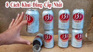 Top 8 ways to open beer for people, a compilation of 8 cool ways to open beer cans