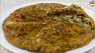 Winter Special Aloo Methi Paratha • Sangeeta's World