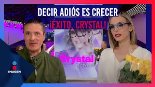 Crystal Mendivil se despide de Imagen Noticias con Francisco Zea