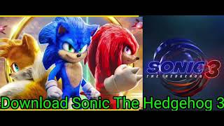 Sonic 3 Download in Hindi 1 Click Me