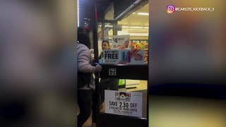 Video shows violent mob attack O.C. 7-Eleven