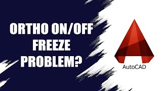 Solve ortho "F8" ON & OFF "Freezing problem" | Learn Prime |