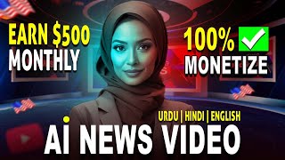Ai news video kaise banaye | How To Create A News Channel With AI [AI News Video Generator]