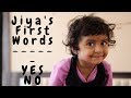 Jiya Bhawani's First Words - Yes & No (Cute Kids Moments)