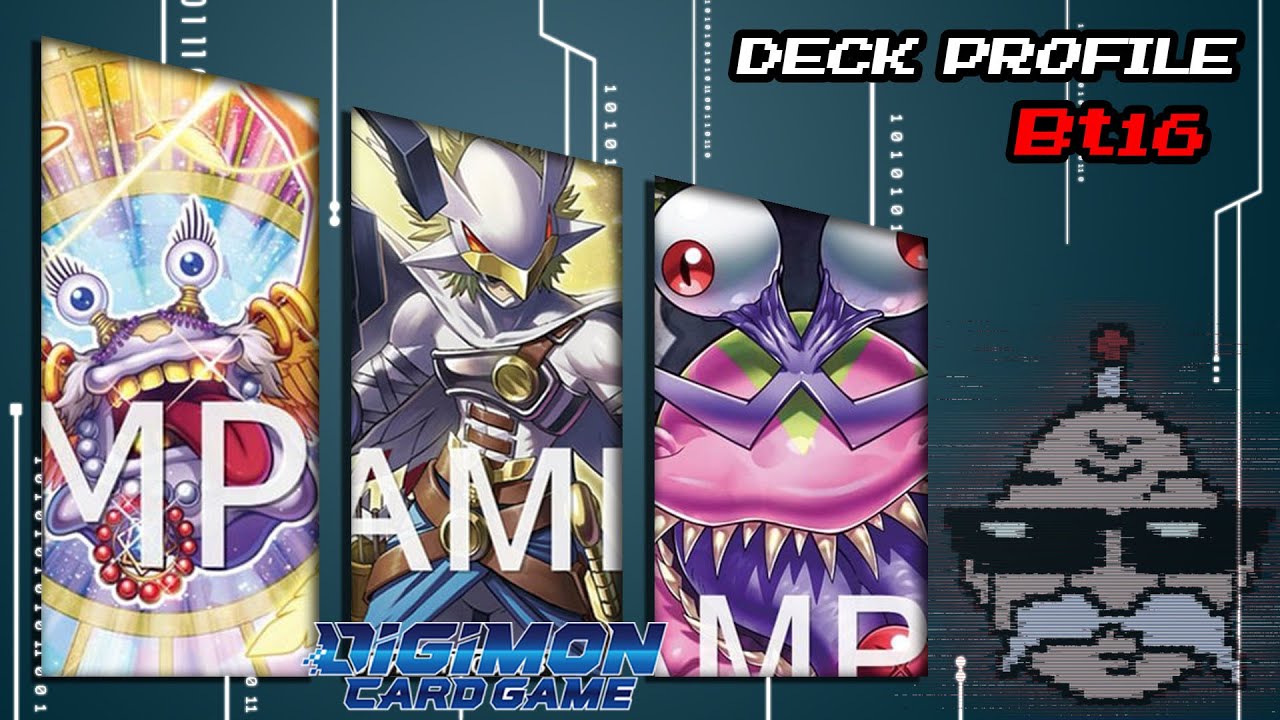 New Numemon Deck Profile Bt16 Digimon Card Game Youtube