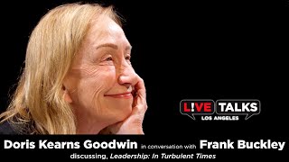 Doris Kearns Goodwin in conversation with Frank Buckley at Live Talks Los Angeles