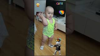 dum dum dum dika dika 😂 || #dance #cute #babydance