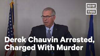 Former Minneapolis Officer Derek Chauvin Charged with 3rd Degree Murder | NowThis