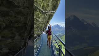 GRINDELWALD FIRST CLIFF WALK (Switzerland)